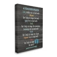 thumbnail image 3 of Stupell Uplifting Teacher's Prayer Spiritual Inspirational Painting Gallery Wrapped Canvas Print Wall Art, 3 of 5