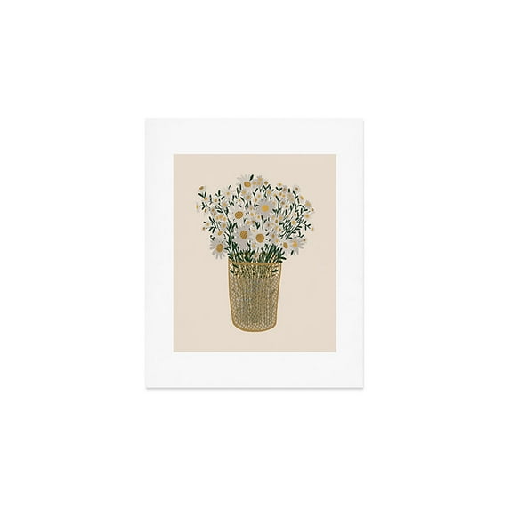 Society6 Sweet As A Daisy by Alisa Galitsyna Art Print