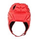 thumbnail image 1 of Casco de rugby, casco de fútbol, ​​ajustable, acolchado suave, protección anticolisión. Rojo, 1 of 9