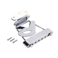 thumbnail image 5 of LEORX 1Set Silver Metal Guitar Tailpiece Bridge for Jazz Archtop Guitars Music Practice and Performance, 5 of 8