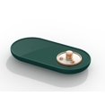 thumbnail image 1 of nipocaio Constant Heating Coaster Isolation Thermique Intelligente Coaster Bureau Heating Coaster Chaud Tasse à Lait Vert Chaud, 1 of 5