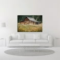 thumbnail image 2 of 27" x 18" Teton Barn by Tim Oldford - Wall Art Print on Canvas Fabric White, 2 of 3