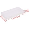 thumbnail image 2 of HUGFEGWE 2 x 18650 Battery Storage Case Holder Organizer Box Transparent 2Pcs U2536-18139, 2 of 8