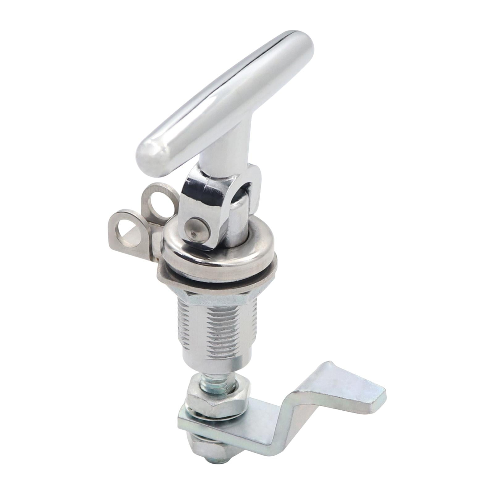 T Handle RV Door Lock, Latch Lock Accessories, Professional Folding Handle, Zinc Alloy for Shop Cabinets Office Vehicles