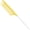 Yellow, variant on Fashion Hairdresser Fine-tooth Comb Pointed Tail Pin Anti-static Hair Dye Tail Brush Hair Styling Beauty Tools