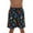 Black - Bright Turtles, variant on Whiskey and Oak Men's Bathing Suit Swim Trunks 94953-5726-XS (Black - Bright Turtles, X-Small)