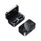 thumbnail image 2 of Auriculares inalámbricos Txmfgh con Bluetooth 5.3: intraaurales ligeros, micrófono integrado, resistencia al agua IPX4, sonido envolvente premium y estuche de carga (negro, blanco), 2 of 8
