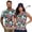 Tropical Floral, variant on Jeiento Patriotic Palm Tree Matching Golf Shirts for Couples Quick Dry Women's Sleeveless Tennis Tank Tops Men's Short Sleeve Breathable Athletic Summer Sportswear Set
