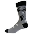 thumbnail image 5 of Every Kitty Was Kung-Fu Fighting Socks Funny Cat Mom Novelty Crazy Saying Gift (Multi) - Mens (9-11), 5 of 8
