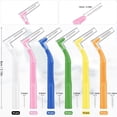 thumbnail image 4 of 60pcs Interdental Brushes, 6 Sizes Braces Brush Kit, Soft Bristled Dental Picks for Teeth Cleaning, Non-Slip Flossers for Braces with Angled Head, Suitable for Teeth Gaps Cleaning, Oral Care, 4 of 4