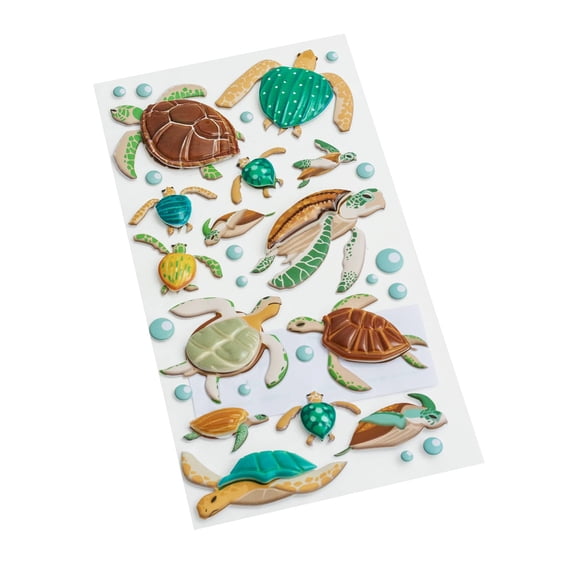 Recollections Turtle Stickers, 12 Pack