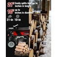 thumbnail image 5 of 6 Ton Horizontal Electric Wood Splitter, Double Flywheel Electric Log Splitter Firewood Splitter, 5 of 10