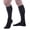 Black, variant on Allegro Unisex 15-20 mmHg Essential 107 Cotton Compression Support Sock, Comfortable Support Garments