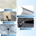 thumbnail image 3 of Riedhoff Pop up Bubble Tent 10.5 x 10.5 x 6.2 ft, 4-6-Person, with Waterproof & Vent Windows, Clear, 3 of 8