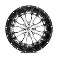 thumbnail image 3 of Fuel 2PC Cast Aluminum Rim D246 22X12 6X135/5.5 CHR-PLATED-GBL -44MM, D24622209847, 3 of 3