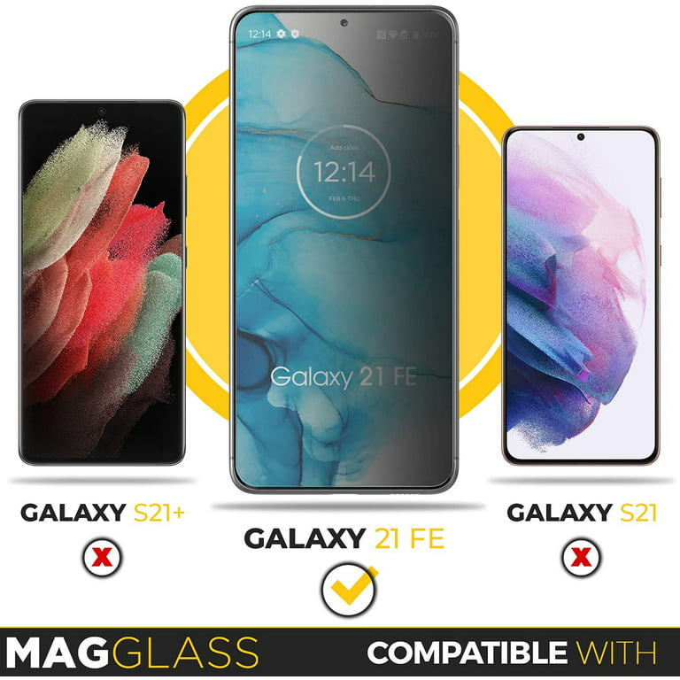 Verre trempé intégral Privacy Samsung Galaxy S21 FE 5G - TM Concept®