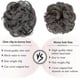 thumbnail image 4 of Claw Clip Messy Bun Hair Piece 100% Real Human Hair Buns Wavy Curly Chignon Hair Bun Extensions Tousled Updo Hair Buns Claw Clip Ponytail Hairpieces H, 4 of 5