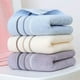 thumbnail image 4 of Nvzi Toallas de baño de 6 piezas, 12,99 x 27,56 pulgadas, perfectas para el día a día, ligeras, de secado rápido, para el baño (blanco roto), 4 of 4