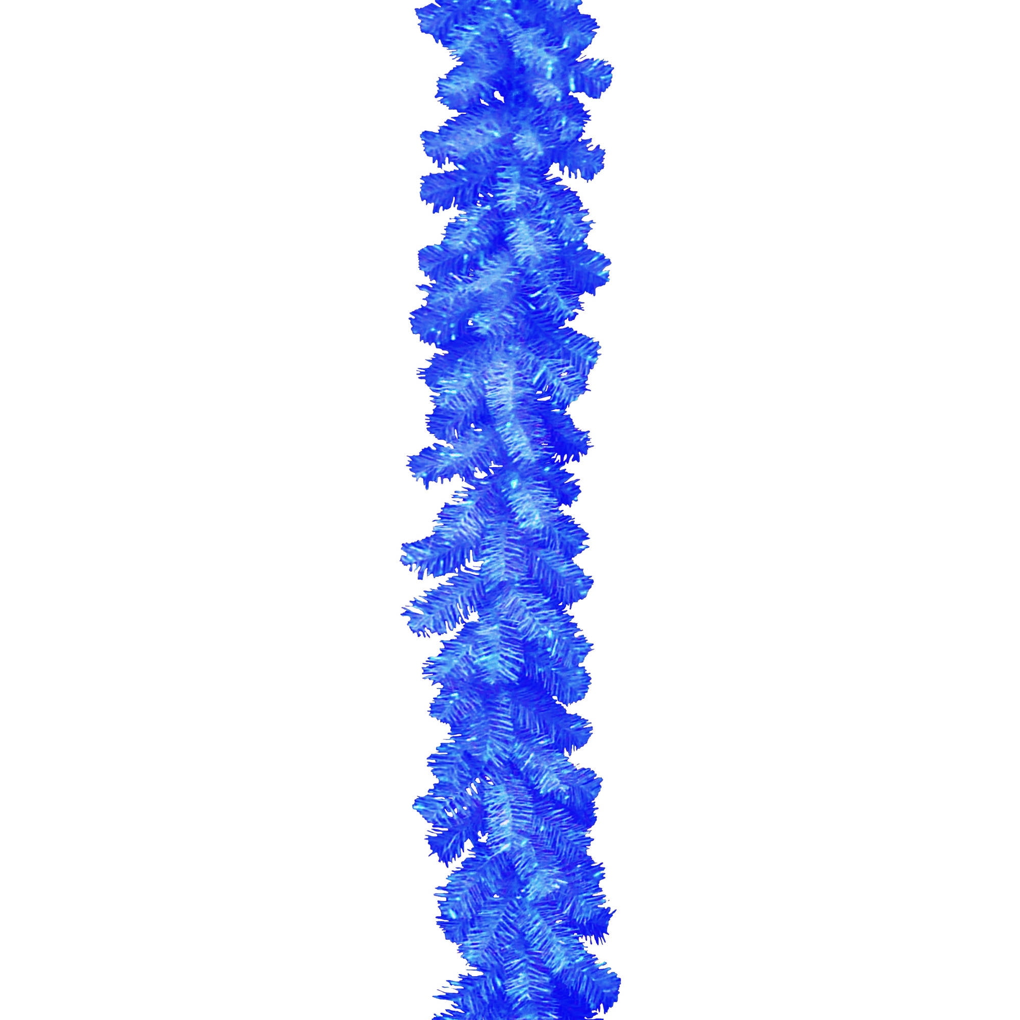 6' Blue Tinsel Garland