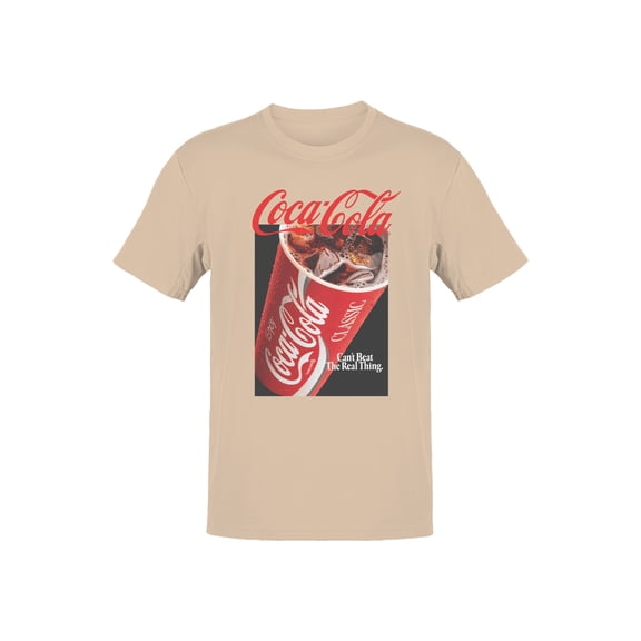 Officially Licensed Coca Cola Classic Real Thing Men's T-shirt