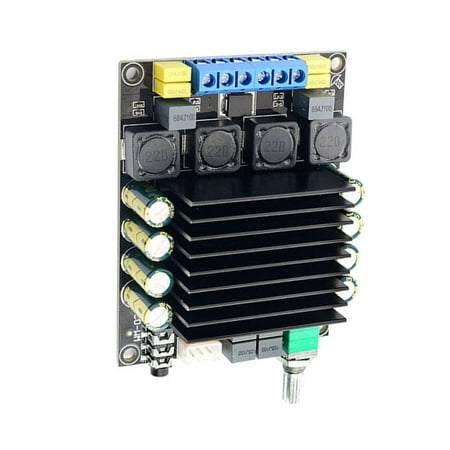 High-Performance Dual Channel Power Amplifier Board for Music Enthusiasts 100W Output 4-8 Ohm Compatibility