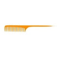 thumbnail image 1 of Langgg 1 Pack Peignes à Queue Large Épaississants pour Couper les Cheveux Jaune, 1 of 6