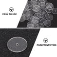 thumbnail image 2 of FRCOLOR earring backs 150pcs Useful Earring Safety Backs Mild Earring Back Stopper Earring Pad,0.39"X0.39"X0.04", 2 of 5