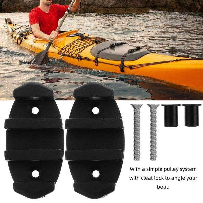 Bondpaw Kayak Boat Canoe Mooring Deck Mount Anchor Cleat Kit with Bondpaw Kayak Boat Canoe Mooring Deck Mount Anchor Cleat Kit with