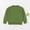Green, variant on SGFCWSX Pullover for Kids Girls Solid Color Long Sleeve Sweaters Plain Cropped Knitting Cotton Top Brown Size 7-8Years