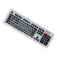 Njide 104Pcs Retro Keycaps Durable Stable Translucent Backlit