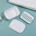 thumbnail image 2 of Filter Seal Travel Printable Pattern Soap Dish Soap Dish Organizer with Lid, 2 of 5
