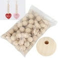 thumbnail image 1 of Craft Wood, Hand-made DIY Wood Beads Multi-purpose  For Hand-made, 1 of 8