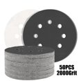thumbnail image 1 of 50Pcs Orbital Sander Discs,125Mm Silicon Carbide Dry Wet 80-2000 Grit Waterproof, 1 of 8