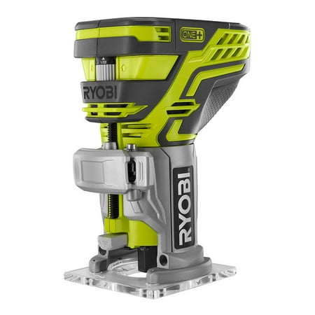 

Ryobi P601 One+ 18-Volt Lithium Ion Cordless Fixed Base Trim Router with Tool Free Depth Adjustment (Tool Only) (New Open Box)