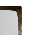 thumbnail image 2 of Ambesonne Forest Fitted Sheet, Water Channel Foggy City, Full Size, White Green Brown, 2 of 2