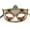 Red, variant on Gupgi Men Women Masquerade Face Coverings Music Notes Venetian Facewear Mardi Gras Half Face Covering