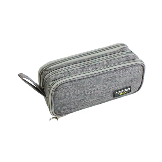 Estuche impermeable para lápices Eigraketly Gris claro