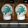 thumbnail image 3 of Balery Watercolor Sea Turtle Pattern Acrylic Night Light Gift with 3 Color ModesTouch-Sensitive LED Lamp Perfect Gift for Mother's Day, Birthday, or Christmas, 3 of 9