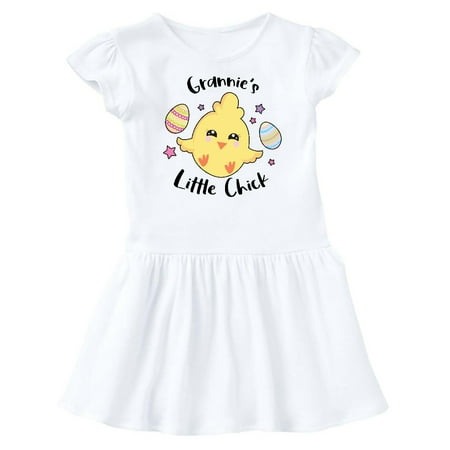 

Inktastic Happy Easter Grannie s Little Chick Gift Baby Girl Dress