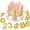 Gold, variant on Dalrosia Pet Crown Hat Dog Birthday Hat Reusable Birthday Party Crown for Pet Girl Cat Doggie Headband Hats with 0-9 Figures Charms Pet Gift Grooming Accessories with Glue Dots