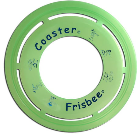 Wham-O Original Frisbee Coaster, Catch with your hands or spear it with your arms. By