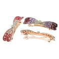 thumbnail image 4 of Unique Bargains Hair Barrettes for Women Hair Clips Sparkly  Hairpin 3 Pcs Blue, Pink, Purple, 4 of 7