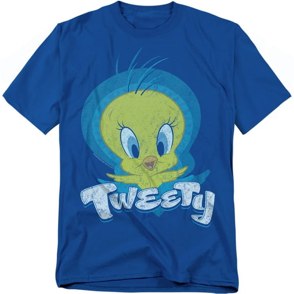 Looney Tunes T-Shirt Tweety Swirl Unisex Graphic Tee For Men & Women