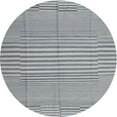 thumbnail image 1 of Ahgly Company Indoor Round Contemporary Light Slate Gray Abstract Area Rugs, 5' Round, 1 of 6