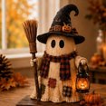 thumbnail image 2 of Halloween Lighted Monster Lantern Resin Craft Decoration, Spooky Tabletop Lamp for Home, Mantel, Halloween Party Indoor Decor, 2 of 7