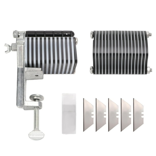 Cortador De Correa De Cuero, Cortador De Encaje De Mesa De Cuero De 1 A 3 Pulgadas De Ancho Para Cinturones Para Borlas Para Tiras Trenzadas ANGGREK Otros