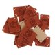 thumbnail image 5 of 20 Piezas De Etiqueta En Relieve Con Agujeros Costura Ropa Parches DIY Artesanías Hechas A Mano A2 Macarena Etiqueta en relieve con agujeros, 5 of 7
