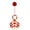 C, variant on AYktou New Years Decorations,New Year Decorations Spring Festival Window Lights Red Lantern Firecrackers LED Light With Suction Cup Battery Operated Indoor Hanging Decorative Lights