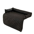 thumbnail image 1 of Billuyoard La manta para mascotas para protección de sofá cama proporciona comodidad y protección adicionales para muebles con mascotas Hábitats y jaulas para animales pequeños negro 90*135, 1 of 6