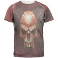 thumbnail image 1 of Halloween Horned Demon Skull From Hell Mens T Shirt, 1 of 2